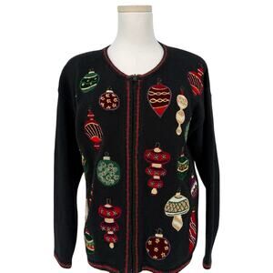 VTG Heirloom Collectibles Christmas Ornament Sweater Petite Small